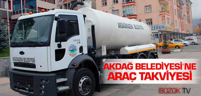 Akdağ Belediyesi'ne Araç Takviyesi