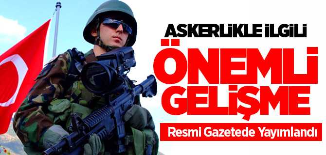 Terhis süresi 1 ay uzadı