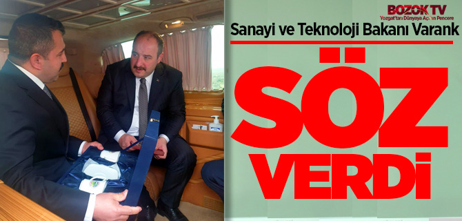 Bakan Varank Akdağmadeni için söz verdi
