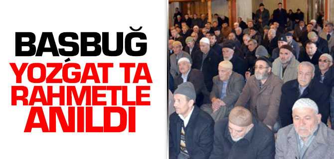 Alparslan Türkeş Yozgat'ta Anıldı