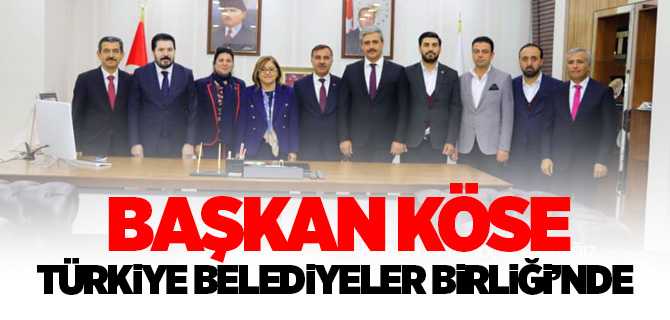 Başkan Köse Türkiye Belediyeler Birliği Encümenler Toplantısına Katıldı