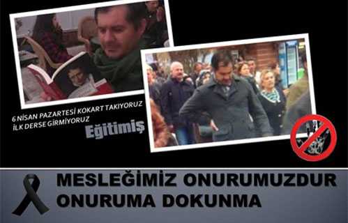 Eğitimiş'den Mesleğimiz Onurumuzdur, Öğretmenime Dokunma Eylemi