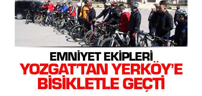 Emniyet’ten Polis Haftası Etkinliği Bisiklet Turu İle Başladı