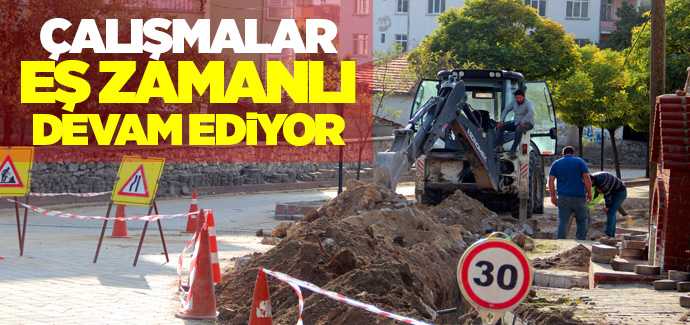 Akdağmadeni Belediyesi çalışmalara eş zamanlı ve hızlı devam ediyor