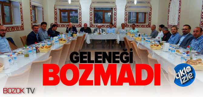 Hayırsever İş Adamı Bilal Şahin Geleneği Bozmadı