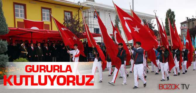 Cumhuriyet'in 92'nci Yılını Gururla Kutluyoruz