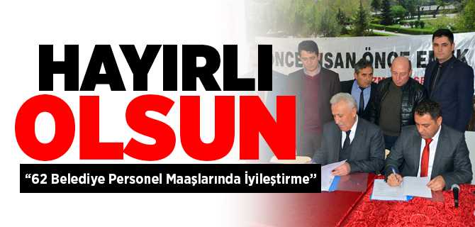 Sorgun Belediyesinde Toplu İş Sözleşmesi
