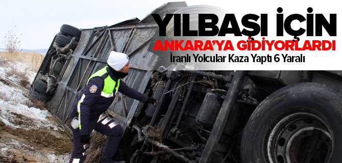Yılbaşı İçin İran'dan Ankara'ya Giyorlardı