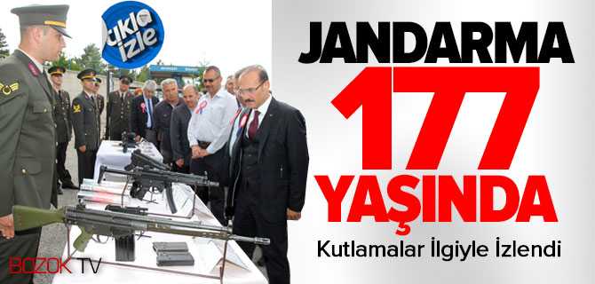 Jandarma Teşkilatının 177'nci Yıldönümü Yozgat'ta Kutlandı