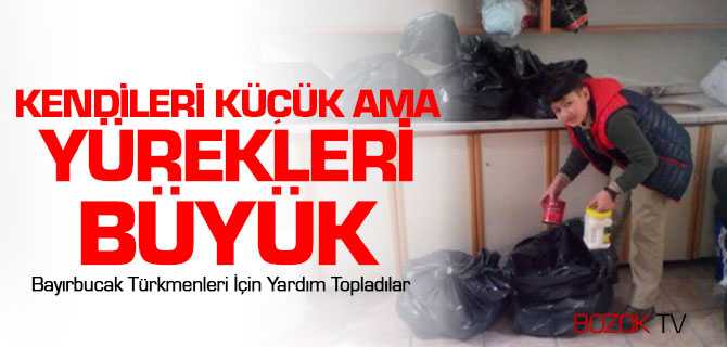 Kendileri Küçük Ama Yürekleri Büyük