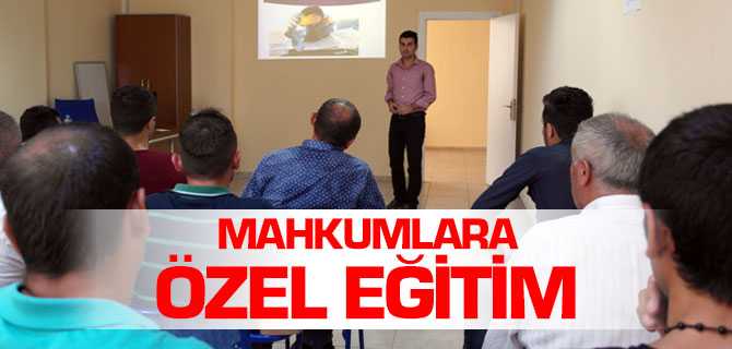 Denetimli Serbestlikten Yararlanan Hükümlülere Eğitim Verildi