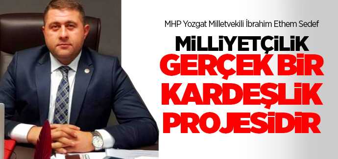 Milletvekili Sedef 3 Mayıs Milliyetçilik günü nedeniyle mesaj yayımladı