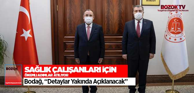Adalet Bakanı Bozdağ, Sağlık çalışanlarına karşı şiddet konusunda yeni adımlar atacağız