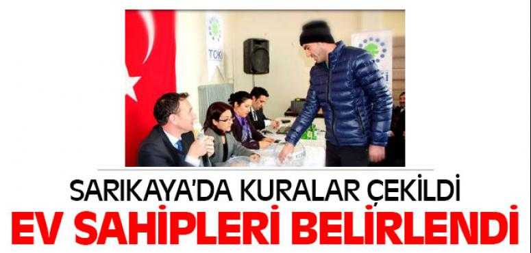 Sarıkaya'da 2'nci TOKİ Konutları İçin Kura Çekimi Gerçekleşti