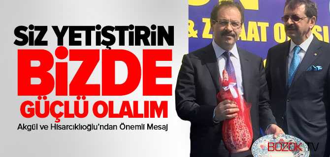 İki STK Temsilcisinden Sorgun'da Önemli Mesaj
