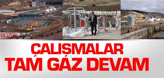 Spor Vadisinde Çalışmalar Hız Kesmeden Devam Ediyor
