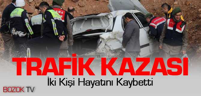 Yozgat'ta Trafik Kazası 2 Kişi Hayatını Kaybetti