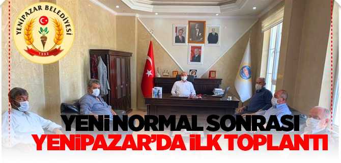 Normalleşme sonrası Yenipazar'da ilk Meclis toplantısı