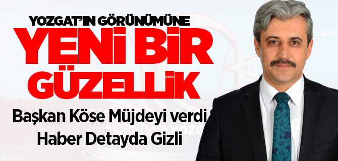 Yozgat Dörtyol Kavşağı'na Ay yıldız figürü yapılacak