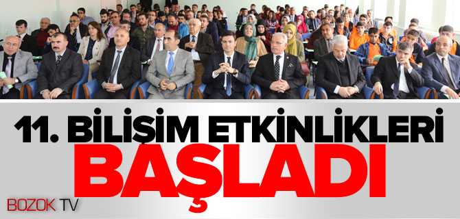 11'nci Bilişim Etkinlikleri Başladı