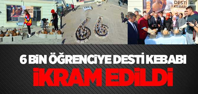 Bozok Üniversitesinde 6 Bin Öğrenciye Desti İkram Edildi