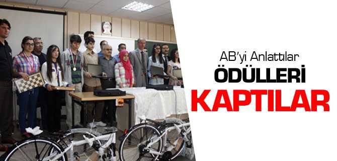 AB'yi Anlattılar Ödülleri Kaptılar