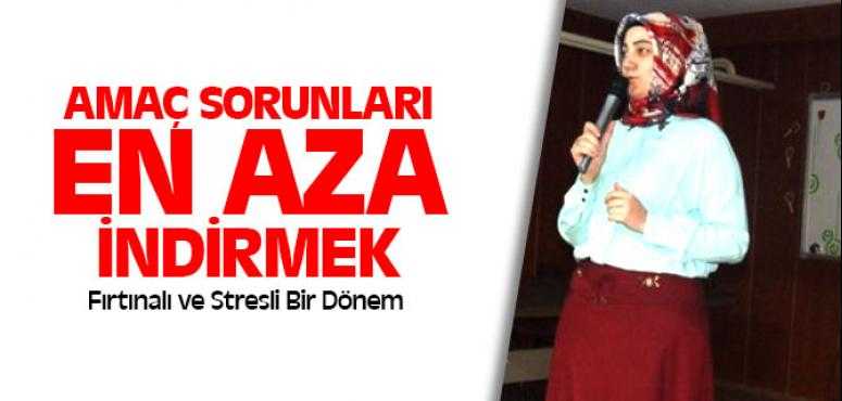 Boğazlıyan'da Gençlere Ergenlik Anlatıldı