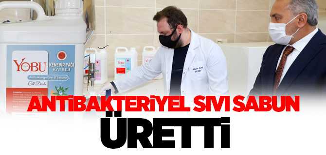 Bozok Üniversitesi Antibakteriyel Sıvı Sabun Üretti