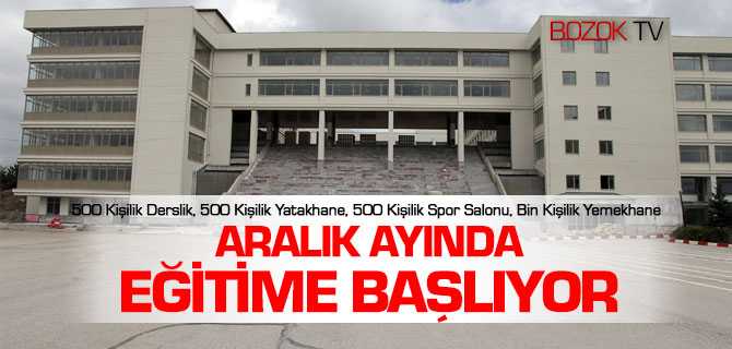Aralık Ayınca Eğitime Başlıyor