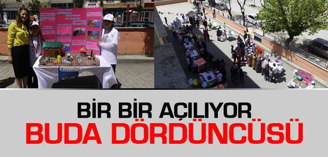 Ortaokul Öğrencilerinden Bilim Fuarı