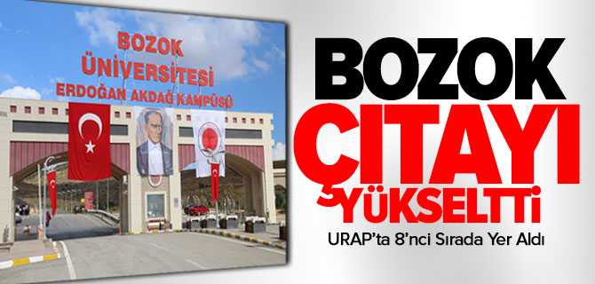 Bozok Üniversitesi Çıtayı Yükseltti