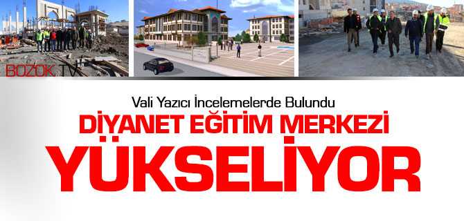Diyanet Eğitim Merkezi Yükseliyor