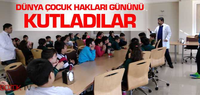 Dünya Çocuk Hakları Gününü Kutladılar