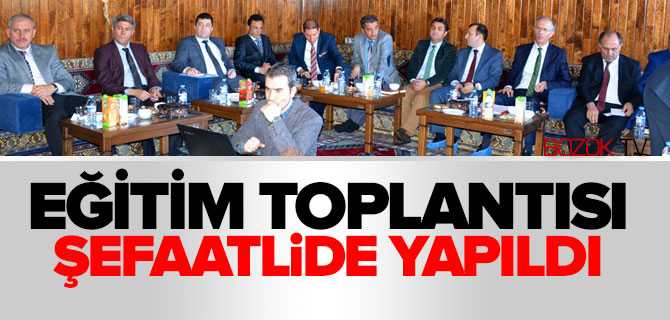 Eğitimde İl Değerlendirme Toplantısı Yapıldı