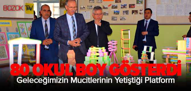 TÜBİTAK Fuarına Yozgat 80 Okul İle Katıldı