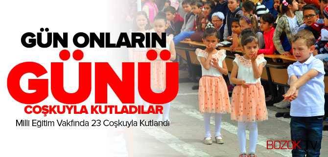 Milli Eğitim Vakfında 23 Coşkuyla Kutlandı