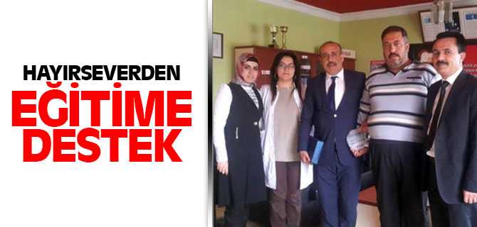 Boğazlıyan'da Hayırseverden Eğitime Destek