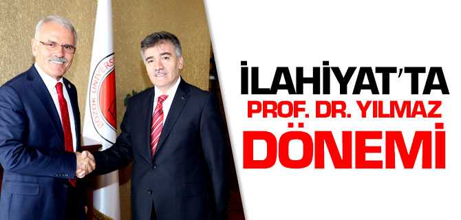 İlahiyat Fakültesi Dekanlığına Prof. Dr. Ömer Yılmaz Getirildi