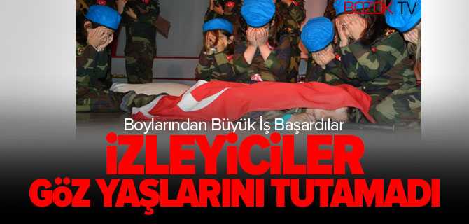 Boylarından Büyük İş Başardılar