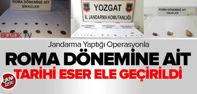 Jandarma'dan Tarihi Eser Kaçakçılarını Yakaladı