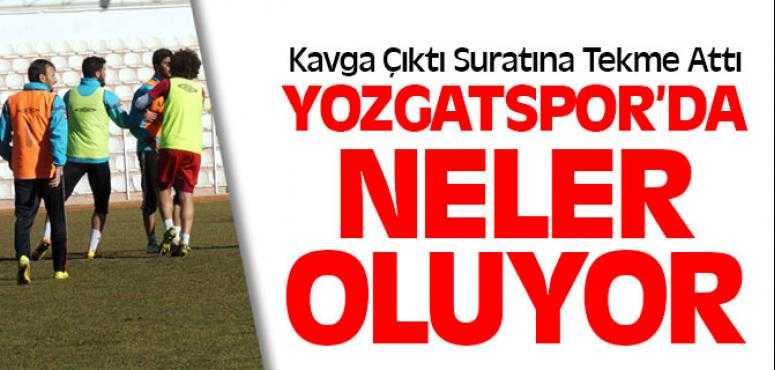 Yozgatspor Antreman'ında Kavga Çıktı