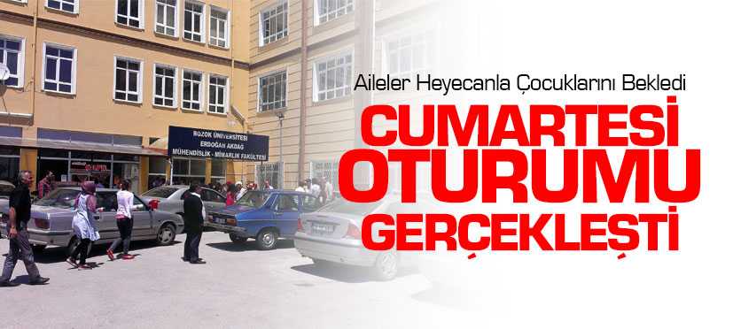 KPSS Cumartesi Oturumu Gerçekleşti