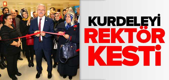 Kurdeleyi Rektör Kesti