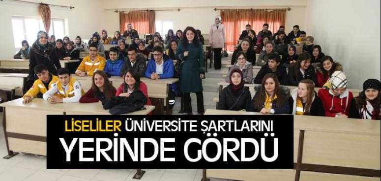 Atatürk Mesleki ve Teknik Anadolu Lisesi Öğrencileri  Bozok Üniversitesi’ni Ziyaret Etti