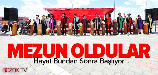 Bozok Üniversitesi 2015-2016 Mezuniyet Töreni Gerçekleşti
