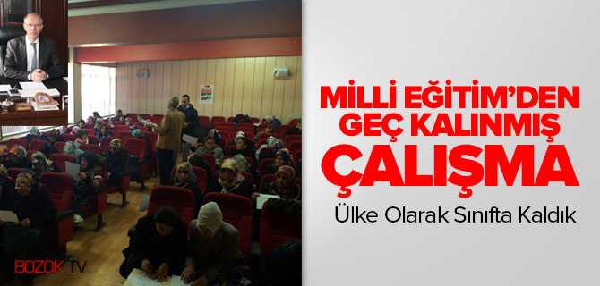 MEB'den İş Güvenliği Eğitimi