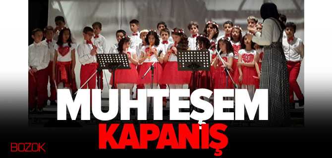 Sakarya İlköğretim Okulu 4-İ Sınıfından Muhteşem Kapanış