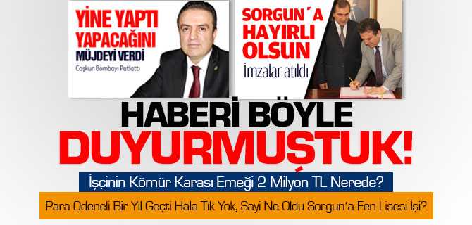 Sorgun'a Yapılacak Fen Lisesinden Ne Haber