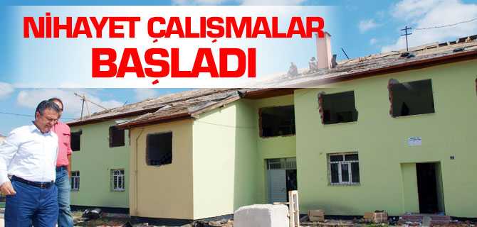 Nihayet Yeni Çeltek Okulu İçin Çalışmalar Başladı
