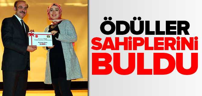 Ödüller Sahiplerini Buldu
